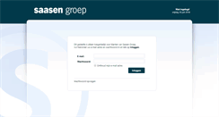 Desktop Screenshot of klanten.saasen.nl