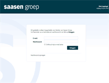 Tablet Screenshot of klanten.saasen.nl